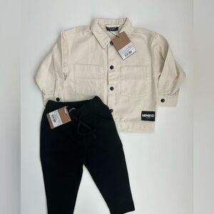 NWT Kids Clothing Set High Quality European Kids Jacket and Pants